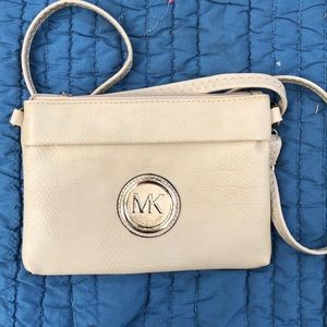 Tan Michael Kors crossbody bag